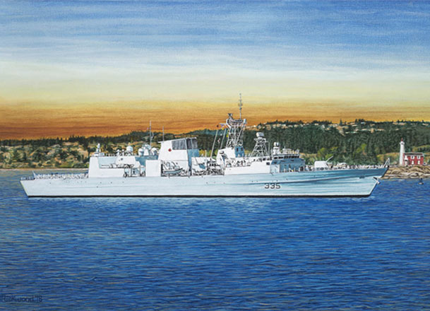 HMCS Calgary 2018